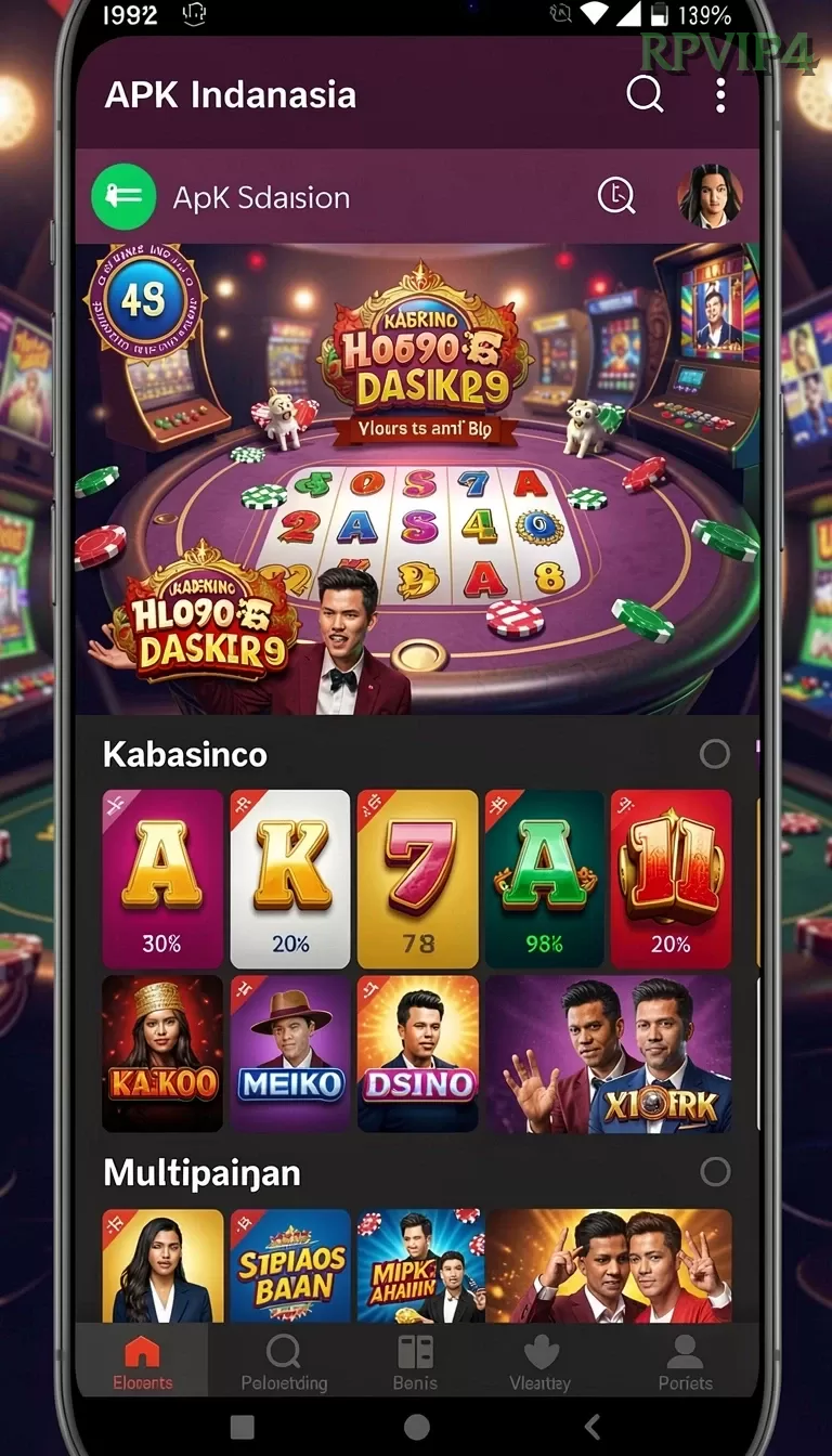 Cuplikan layar BIG777 — halaman utama